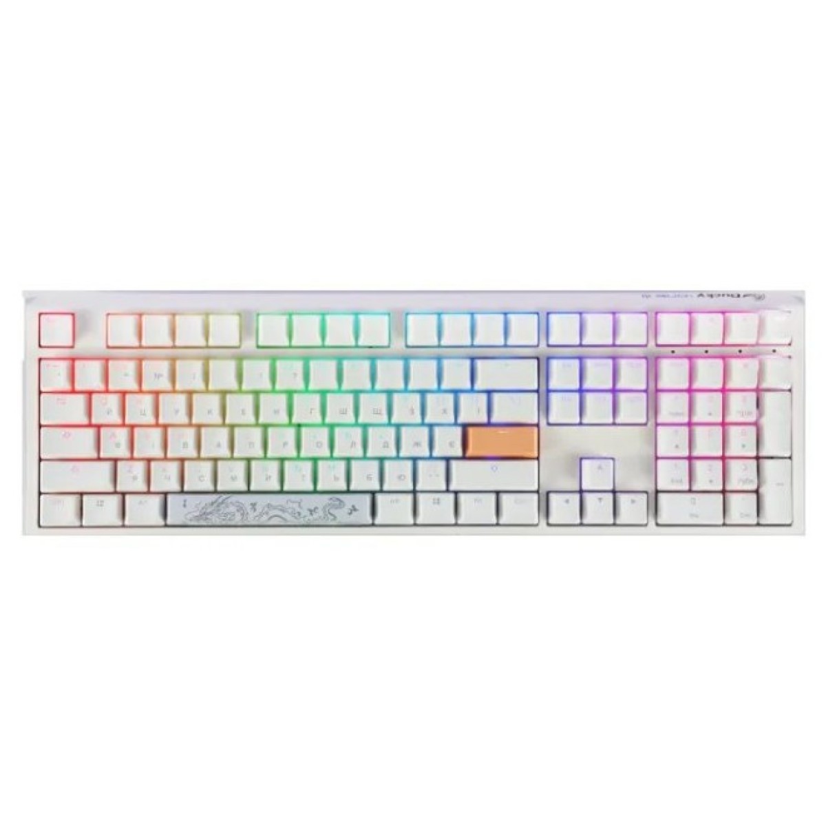Клавиатура Ducky One 3 Cherry MX Speed Silver RGB UA USB White (DKON2108ST-PUAPXPWWWSC1) 256_256.jpg