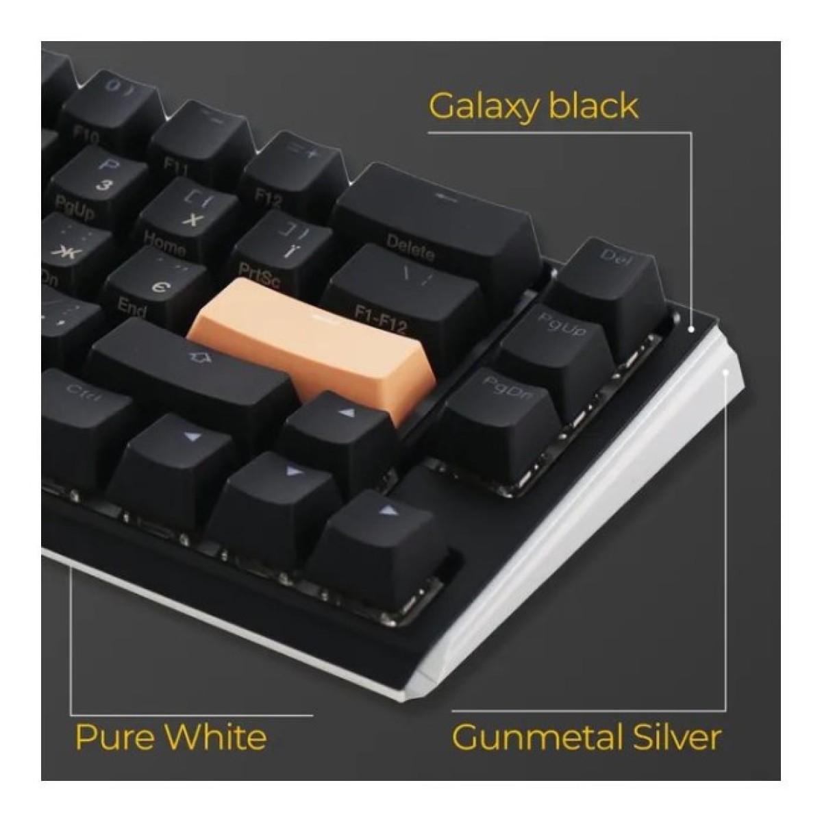 Клавіатура Ducky One 3 SF Cherry MX Brown RGB UA USB Black (DKON2167ST-BUAPXCLAWSC1) 98_98.jpg - фото 9