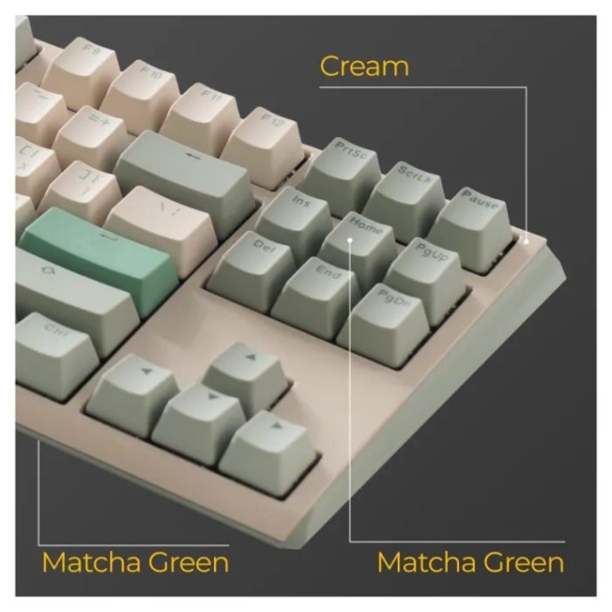 Клавиатура Ducky One 3 TKL Cherry MX Speed Silver UA USB Cream (DKON2187-PUAPXМAEGGC1) 98_98.jpg - фото 11