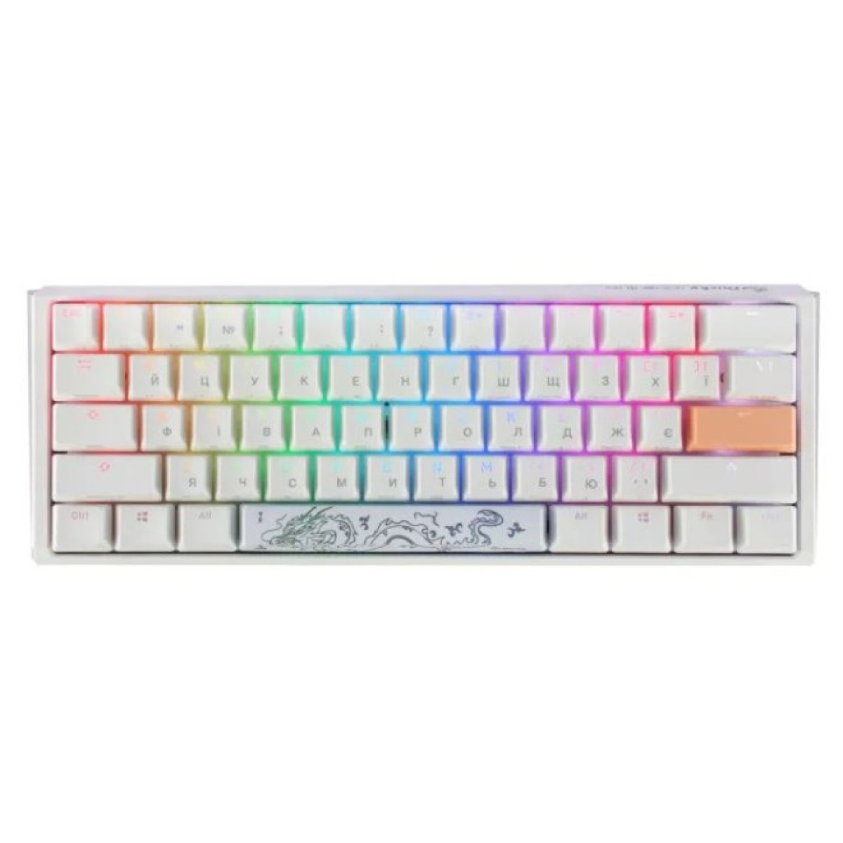 Клавиатура Ducky One 3 Mini Cherry MX Red RGB UA USB White (DKON2161ST-RUAPXPWWWSC1) 256_256.jpg