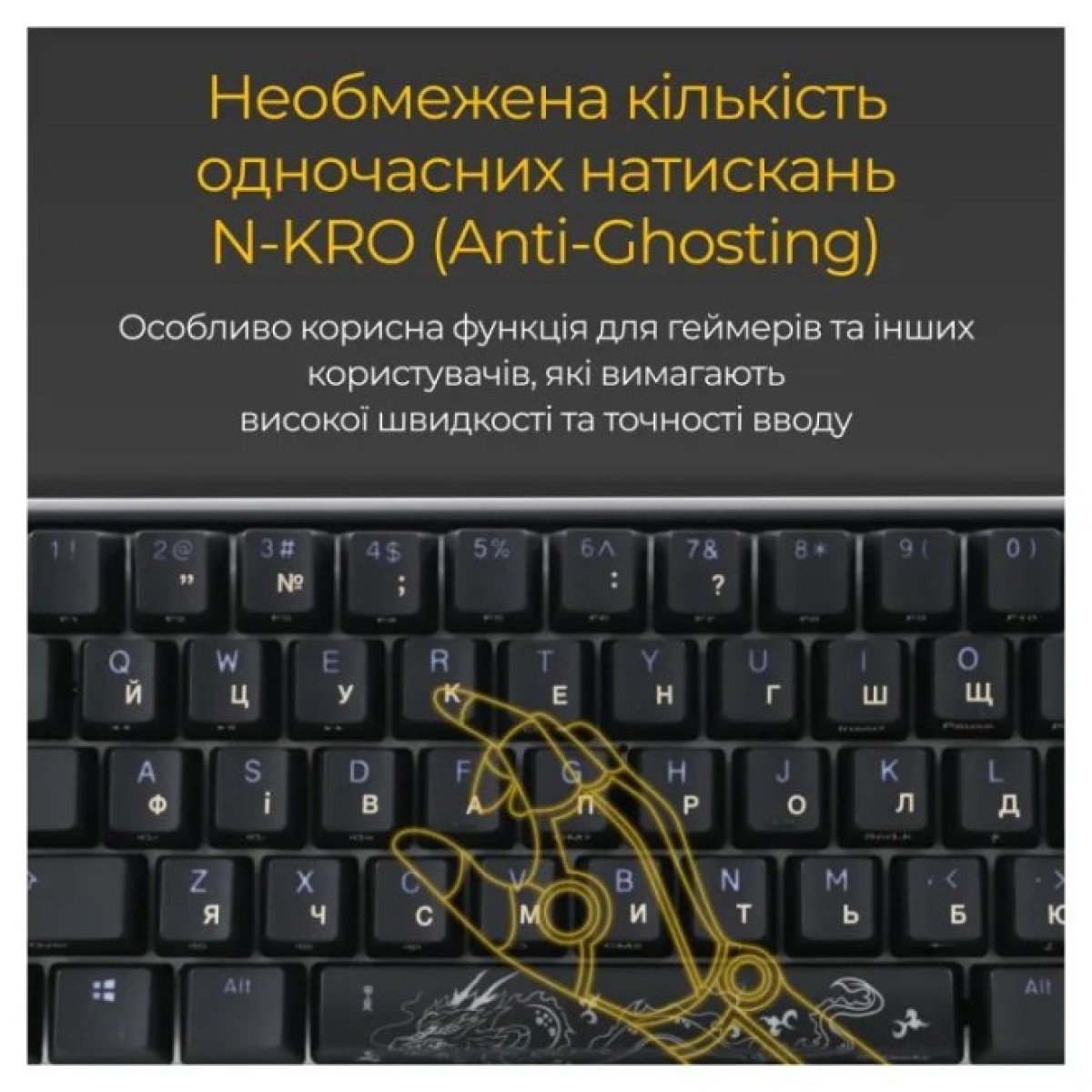 Клавиатура Ducky One 3 Mini Cherry MX Speed Silver RGB UA USB Black (DKON2161ST-PUAPXCLAWSC1) 98_98.jpg - фото 8