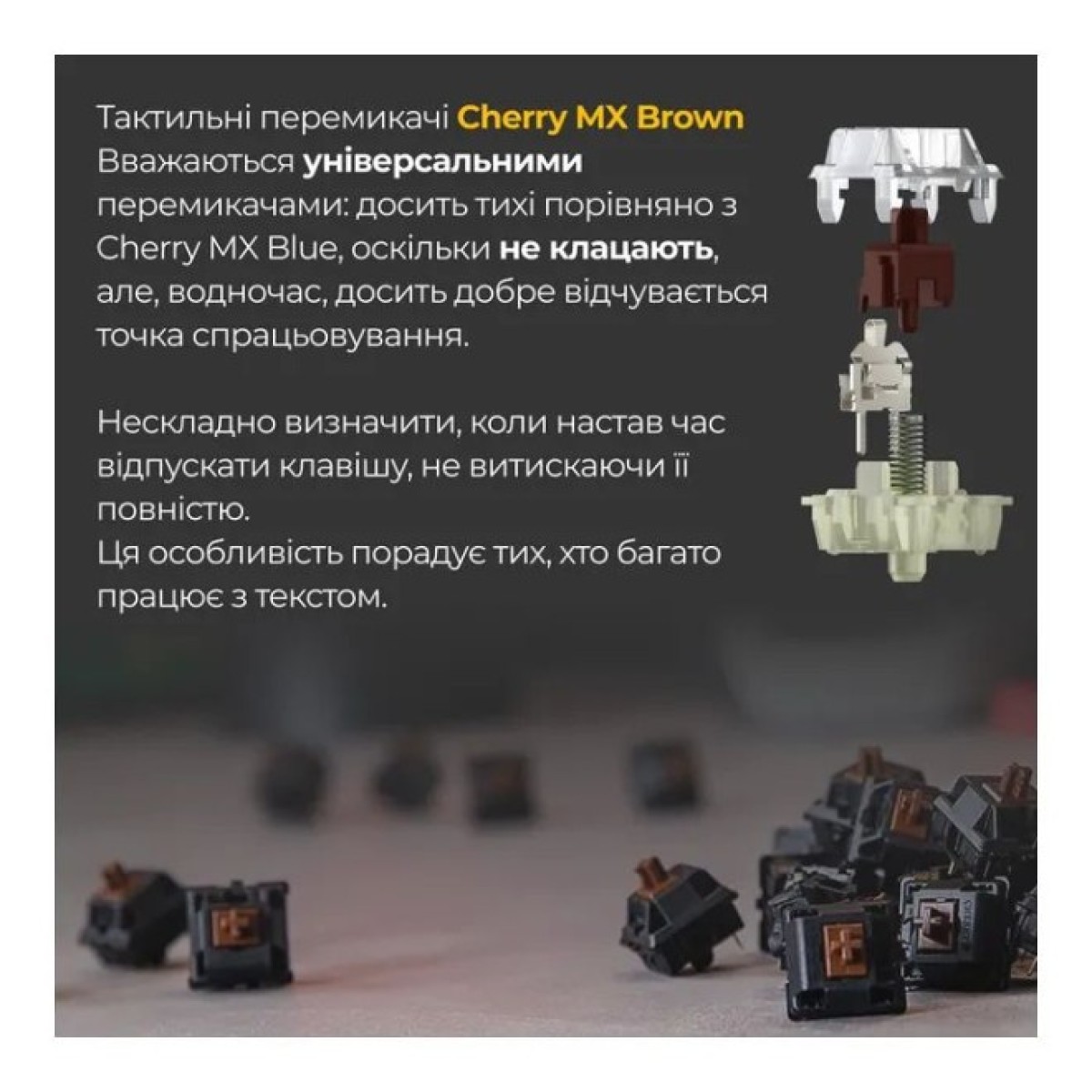 Клавіатура Ducky One 3 SF Cherry MX Brown RGB UA USB Black (DKON2167ST-BUAPXCLAWSC1) 98_98.jpg - фото 10