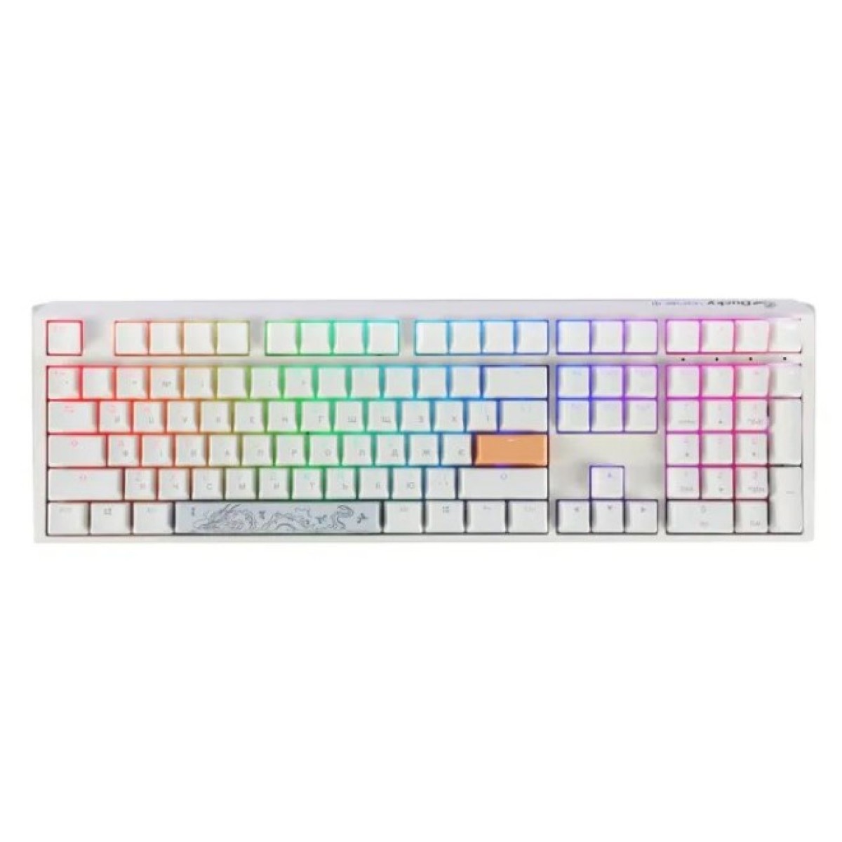 Клавиатура Ducky One 3 Cherry MX Red RGB UA USB White (DKON2108ST-RUAPXPWWWSC1) 256_256.jpg