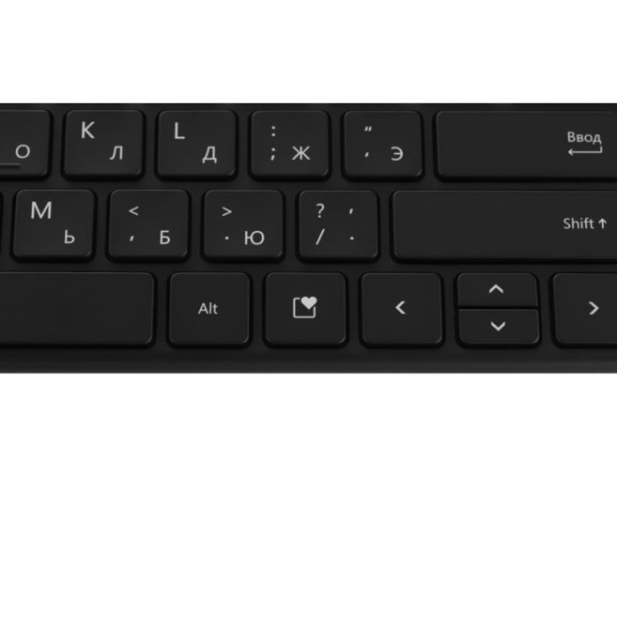 Клавіатура Microsoft Designer Compact Bluetooth Black (21Y-00011) 98_98.jpg - фото 6