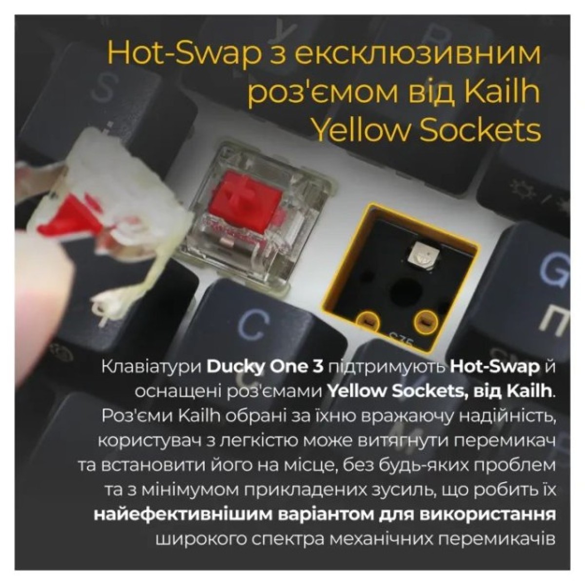 Клавиатура Ducky One 3 SF Cherry MX Red RGB UA USB Black (DKON2167ST-RUAPXCLAWSC1) 98_98.jpg - фото 12