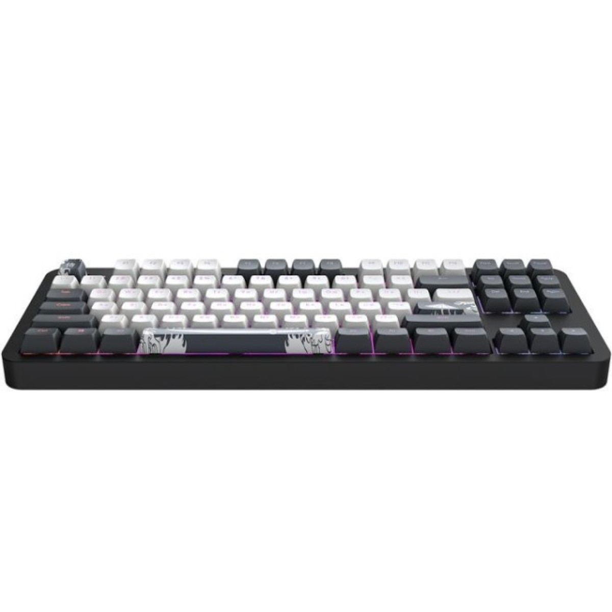 Клавиатура Dark Project ALU87 Bushido ABS RGB Mech G3MS Moonstone Black/White (DPKB_BUSHIDO_87_ANSI_UA) 98_98.jpg - фото 12