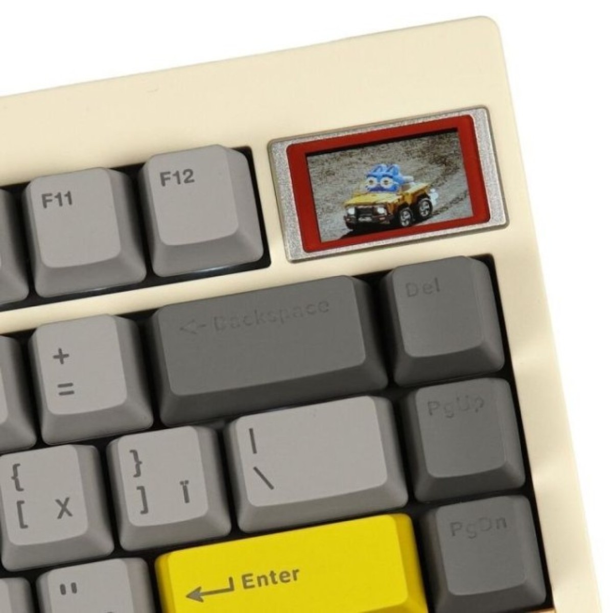 Клавіатура Epomaker TH80 Pro V2 75 Wisteria Tactile Switch Hot-Swap LCD Screen RGB Wireless/Bluetooth/USB UA White (TH80-PROV2-W-WT) 98_98.jpg - фото 12