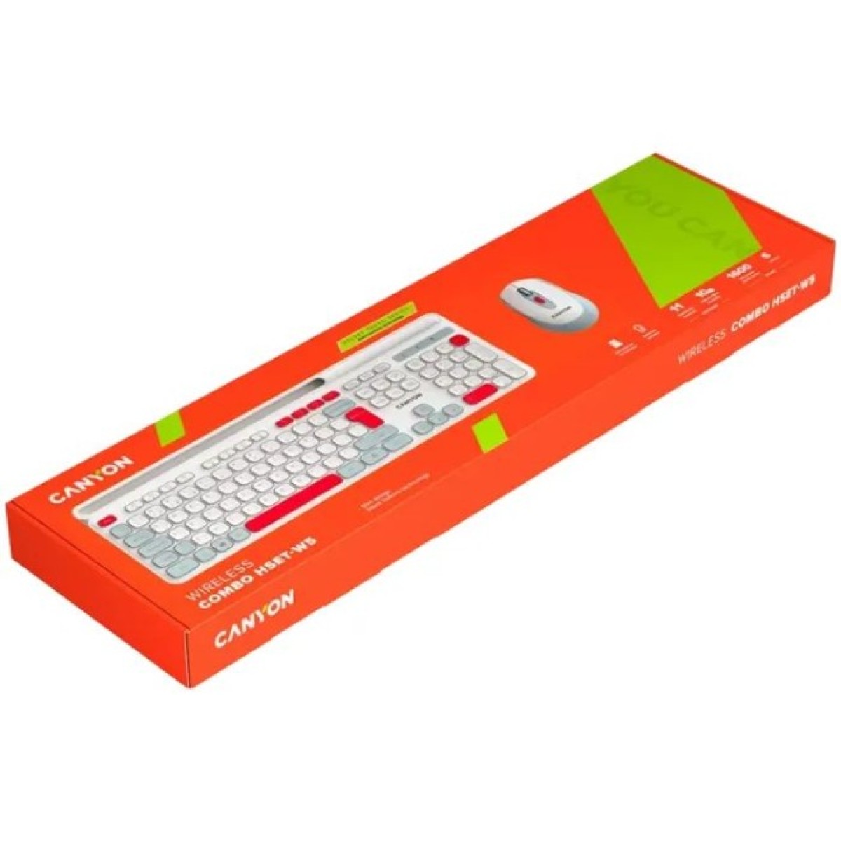 Комплект Canyon HSET-W5 Wireless UA White (CNS-HSETW5WT) 98_98.jpg - фото 3