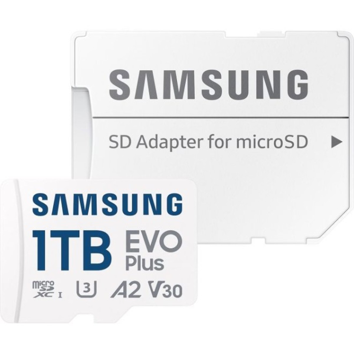 Карта пам'яті Samsung 1TB microSDXC Class UHS-I U3 V30 A2 EVO Plus + SD Adapter (MB-MC1T0SA/EU) 98_98.jpg - фото 3