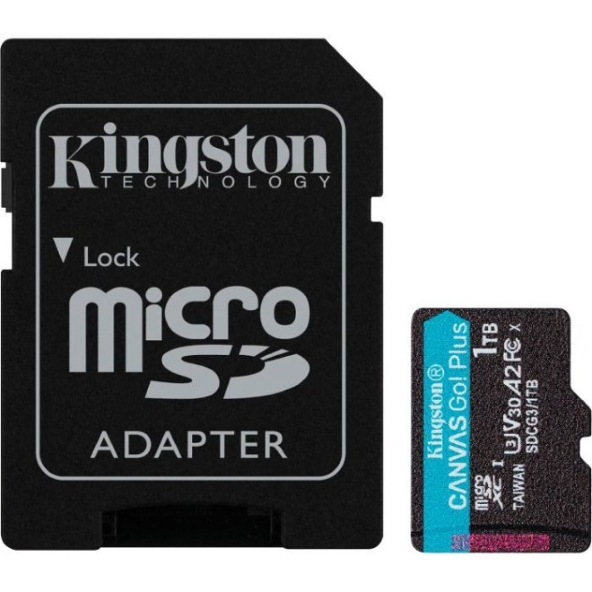 Карта памяти Kingston 1TB microSDXC сlass 10 UHS-I U3 V30 A2 Canvas Go Plus G4 (SDCG4/1TB) 256_256.jpg