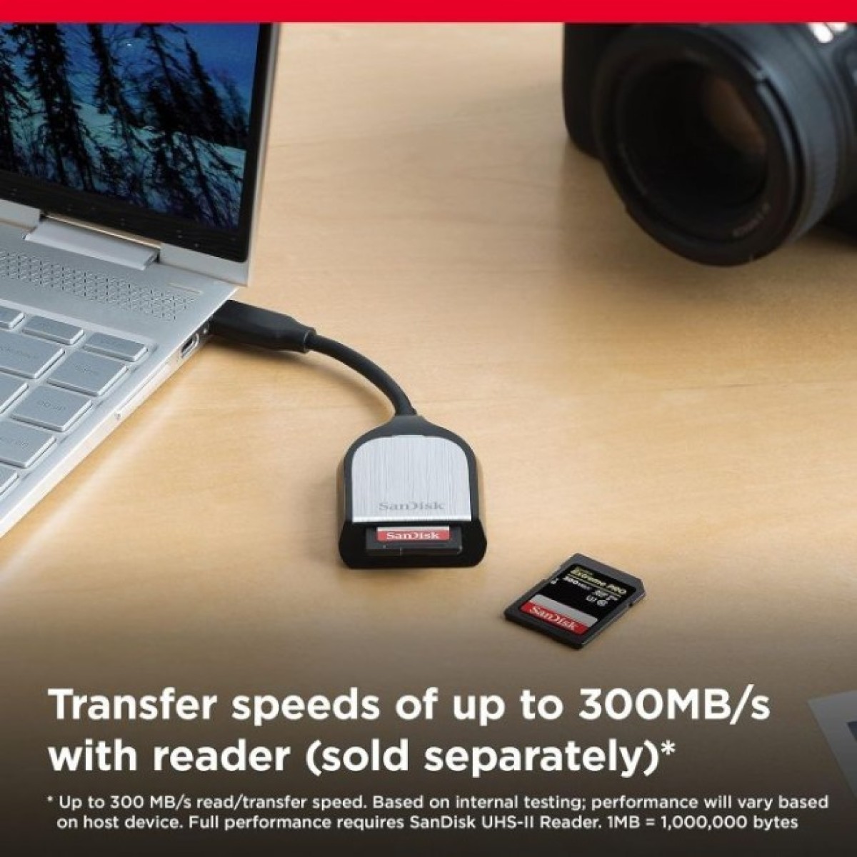 Карта памяти SanDisk 128GB SD class 10 UHS-II U3 V90 Extreme Pro (SDSDXDM-128G-GN4IN) 98_98.jpg - фото 4