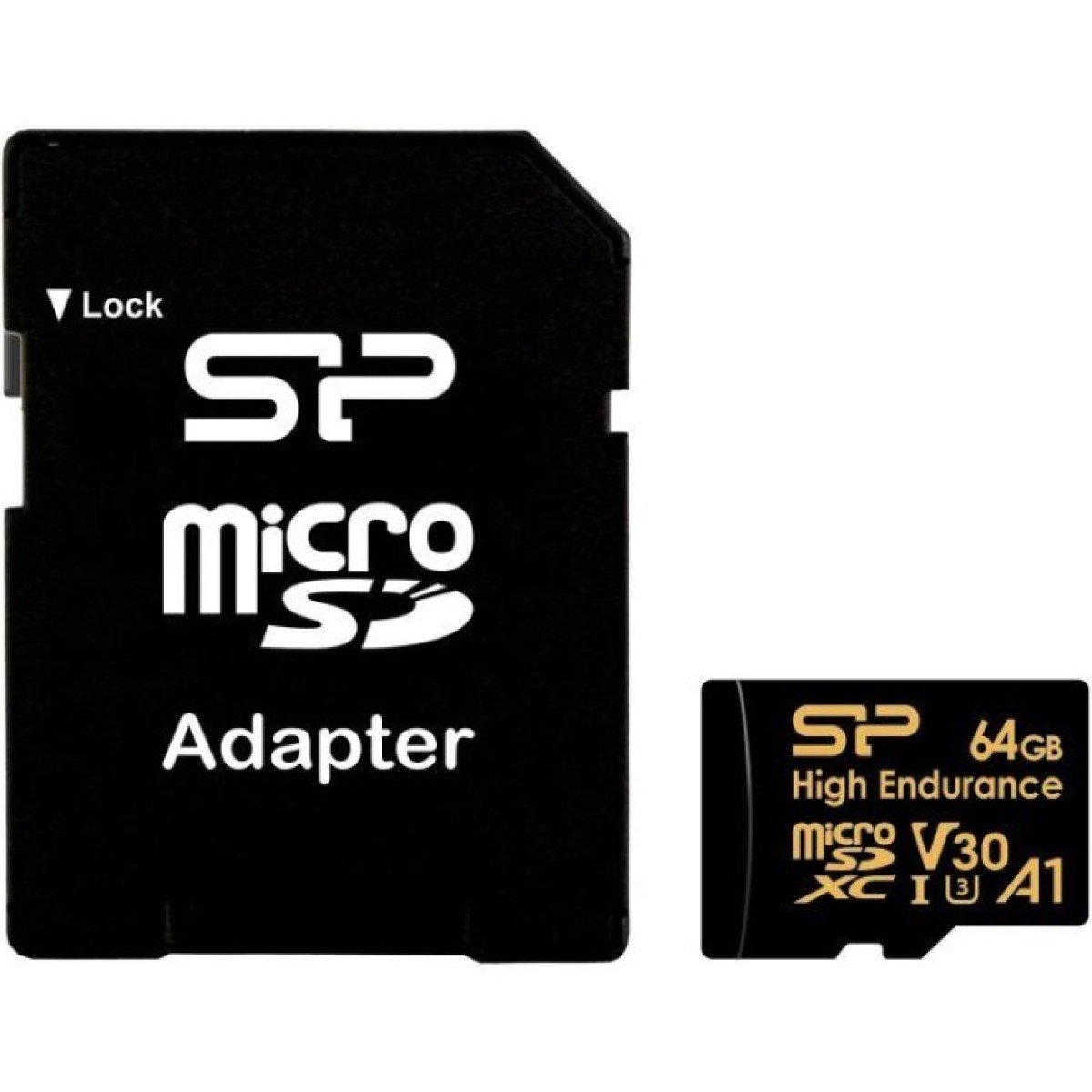 Карта памяти Silicon Power 64GB microSDXC class 10 UHS-I U3 V30 A1 High Endurance (SP064GBSTXDV3V1HSP) 98_98.jpg - фото 3
