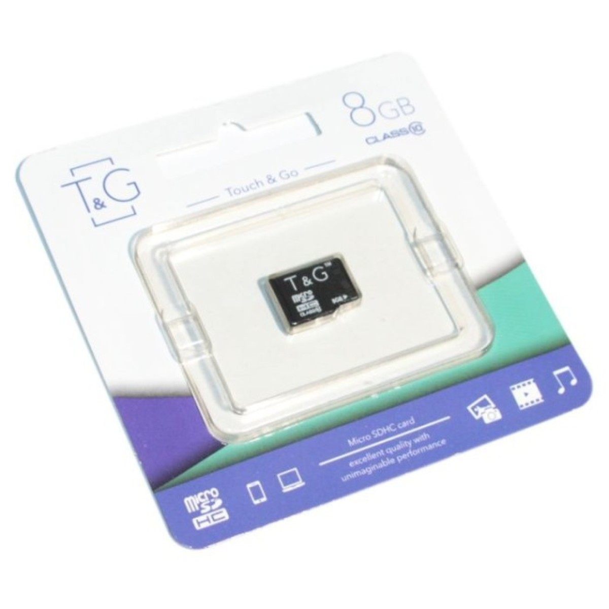 Карта памяти T&G 8GB microSD class10 (TG-8GBSDCL10-00) 98_98.jpg