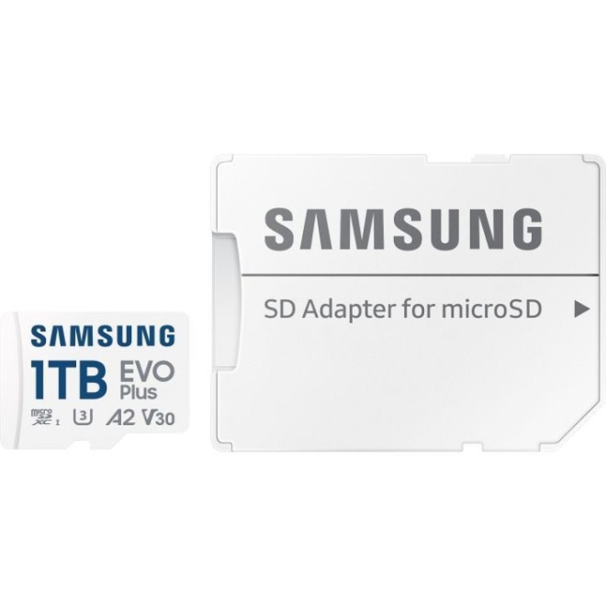 Карта пам'яті Samsung 1TB microSDXC Class UHS-I U3 V30 A2 EVO Plus + SD Adapter (MB-MC1T0SA/EU) 98_98.jpg - фото 7