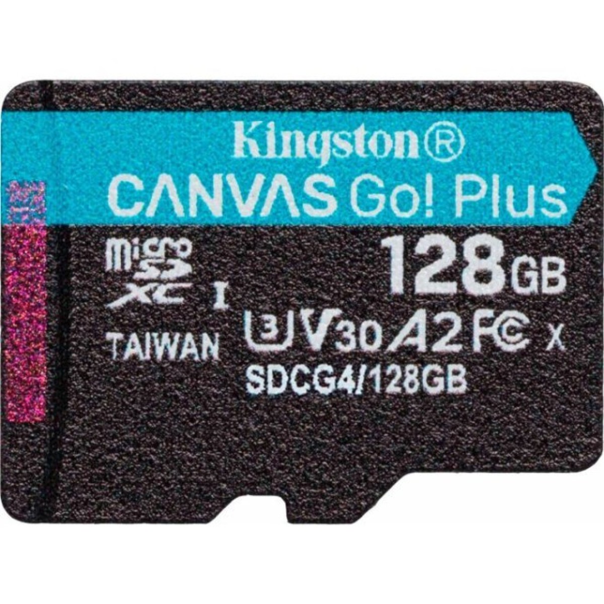 Карта памяти Kingston 128GB microSDXC сlass 10 UHS-I U3 V30 A2 Canvas Go Plus G4 (SDCG4/128GBSP) 256_256.jpg