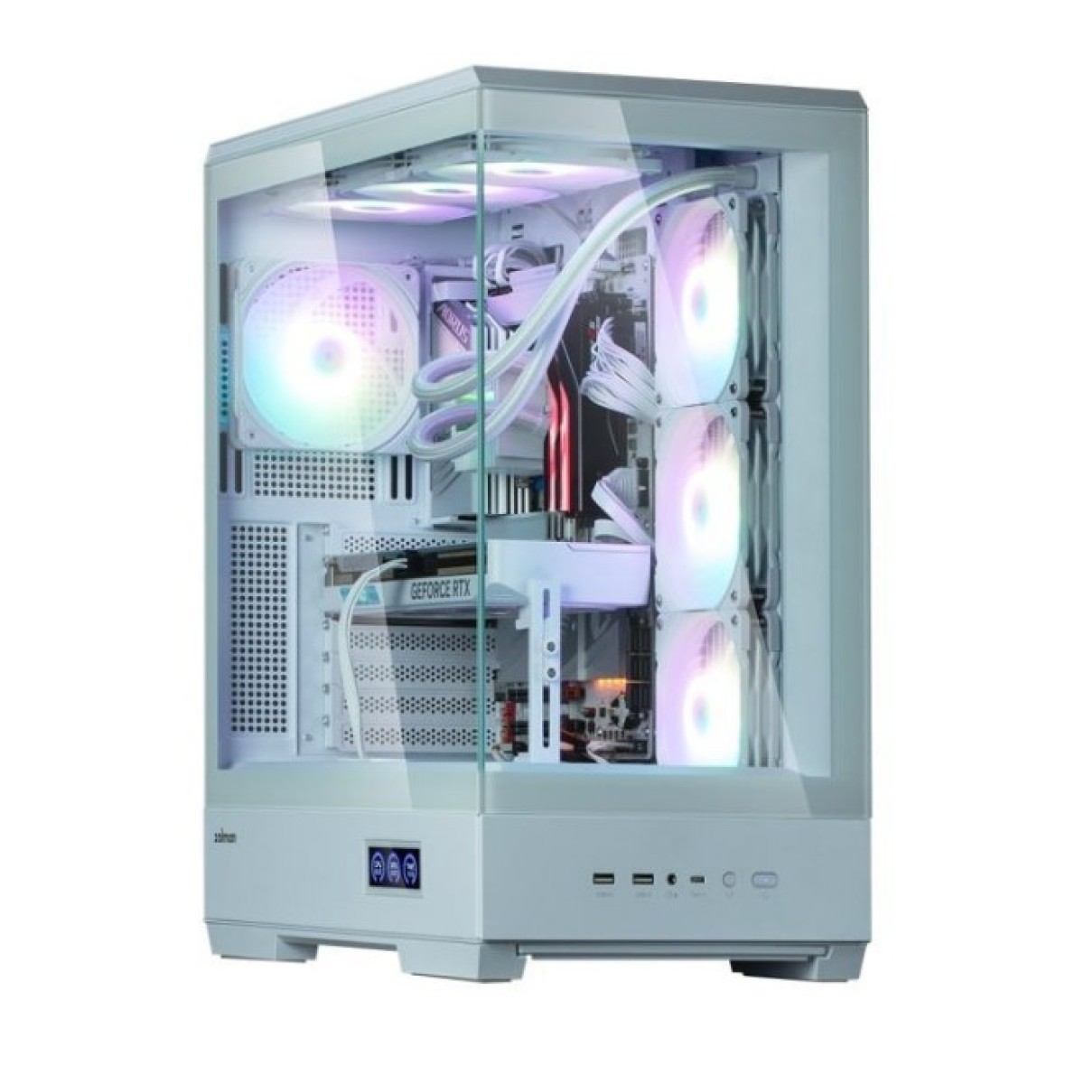 Корпус Zalman P50 DS (P50DSWHITE) 98_98.jpg - фото 2