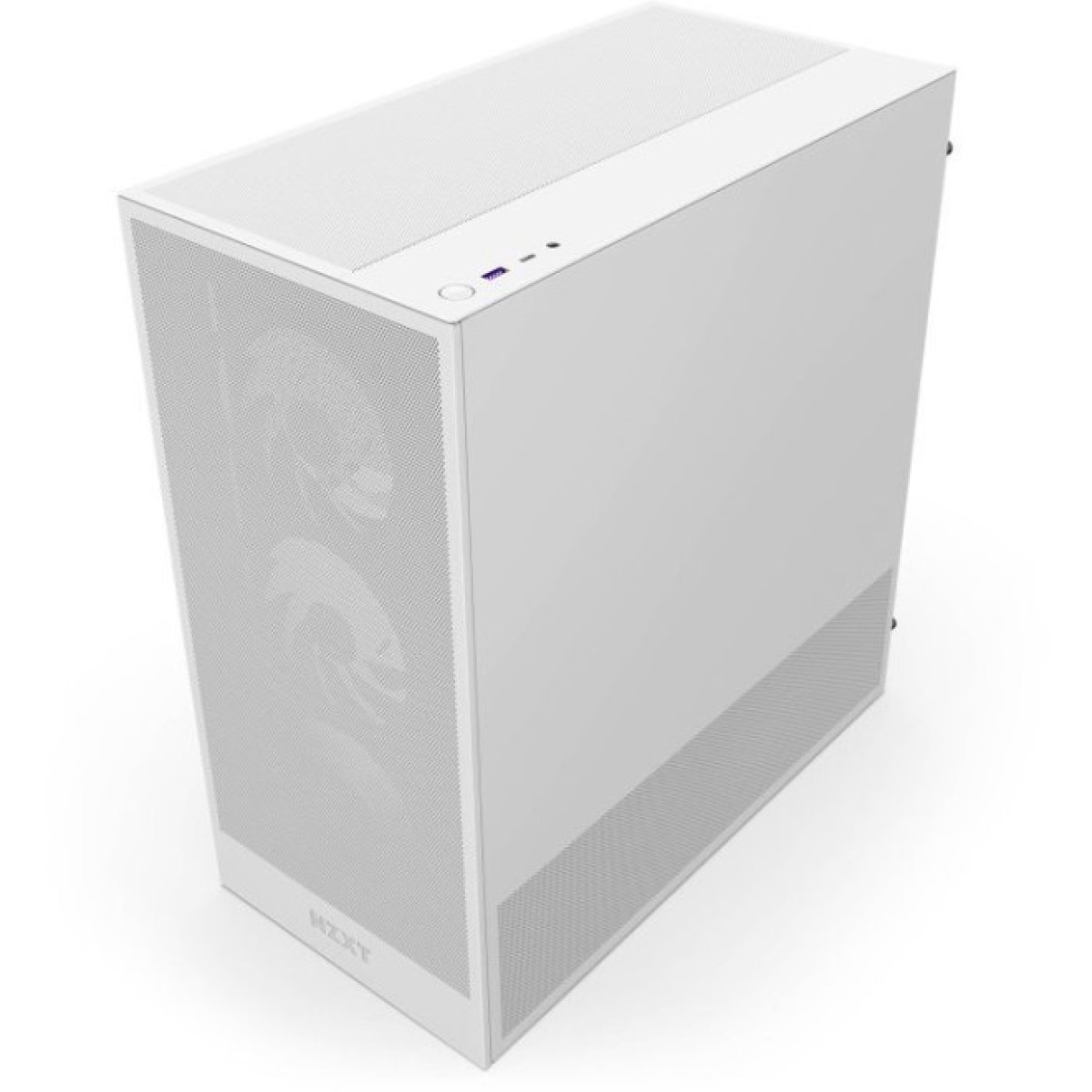 Корпус NZXT H5 Flow RGB Compact All White (CC-H52FW-R1) 98_98.jpg - фото 4