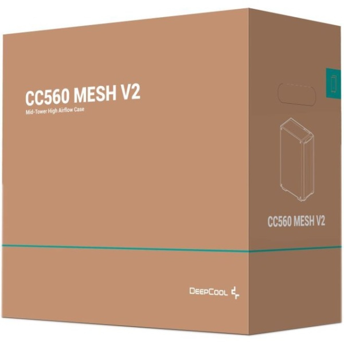 Корпус Deepcool CC560 MESH V2 98_98.jpg - фото 2
