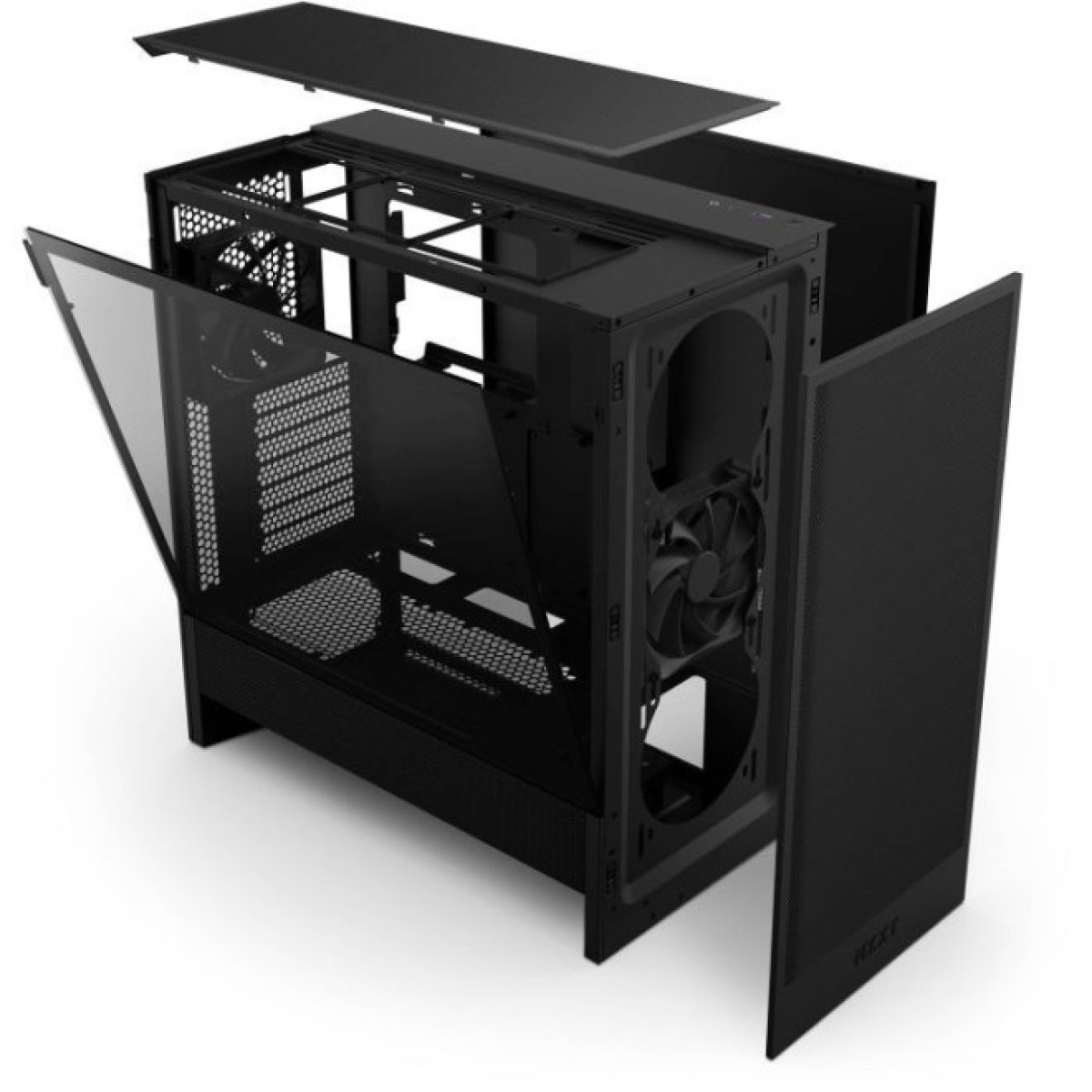Корпус NZXT H5 Flow Compact (CC-H52FB-01) 98_98.jpg - фото 4