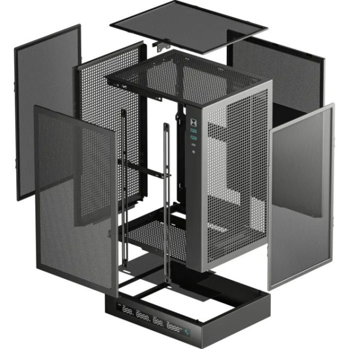 Корпус Deepcool CH170 Digital Black (R-CH170-BKNPI0D-G-1) 98_98.jpg - фото 9
