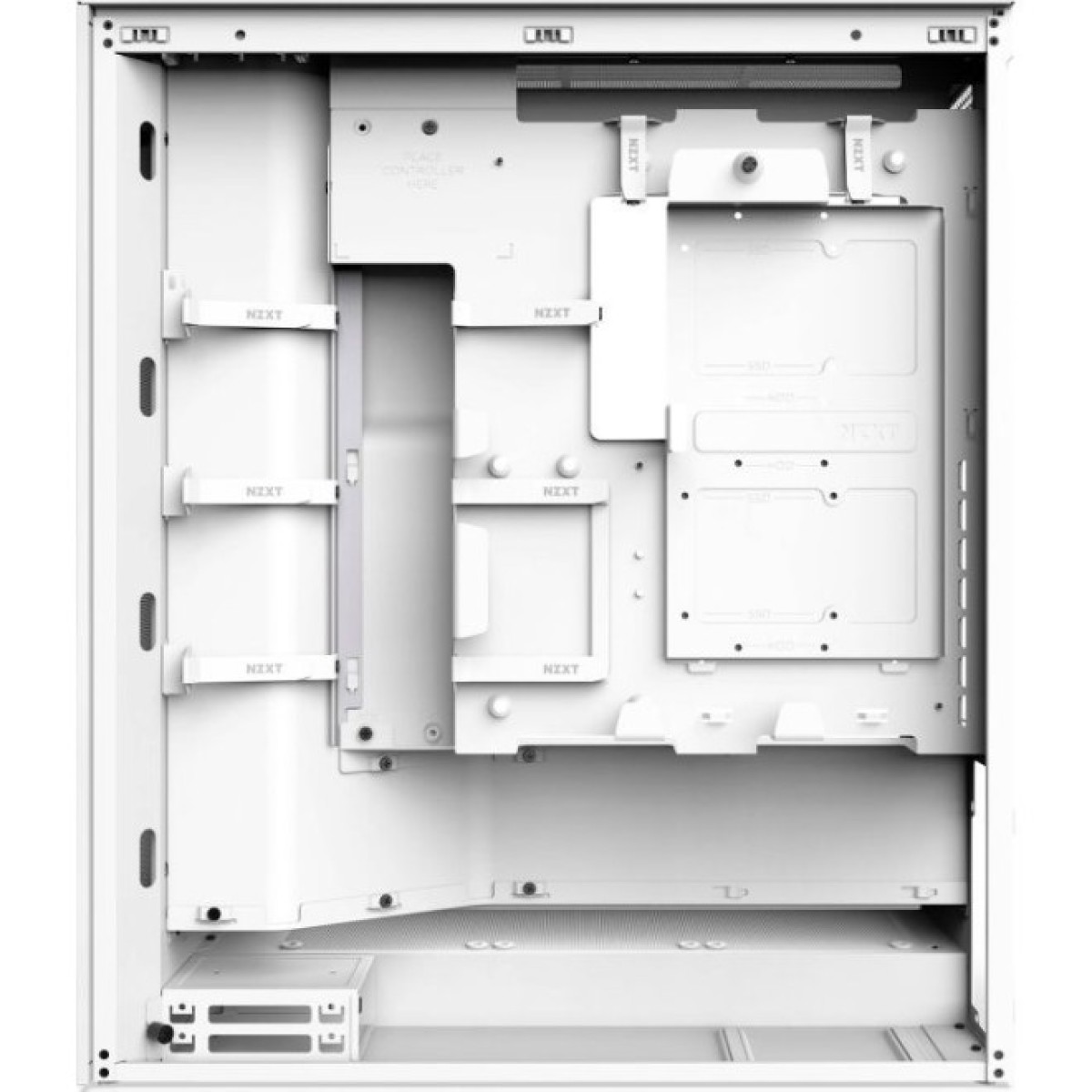 Корпус NZXT H7 Flow All White (CM-H72FW-01) 98_98.jpg - фото 7