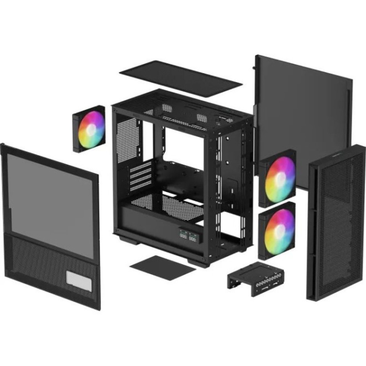 Корпус Deepcool CH360 Digital Black (R-CH360-BKAPE3D-G-1) 98_98.jpg - фото 8