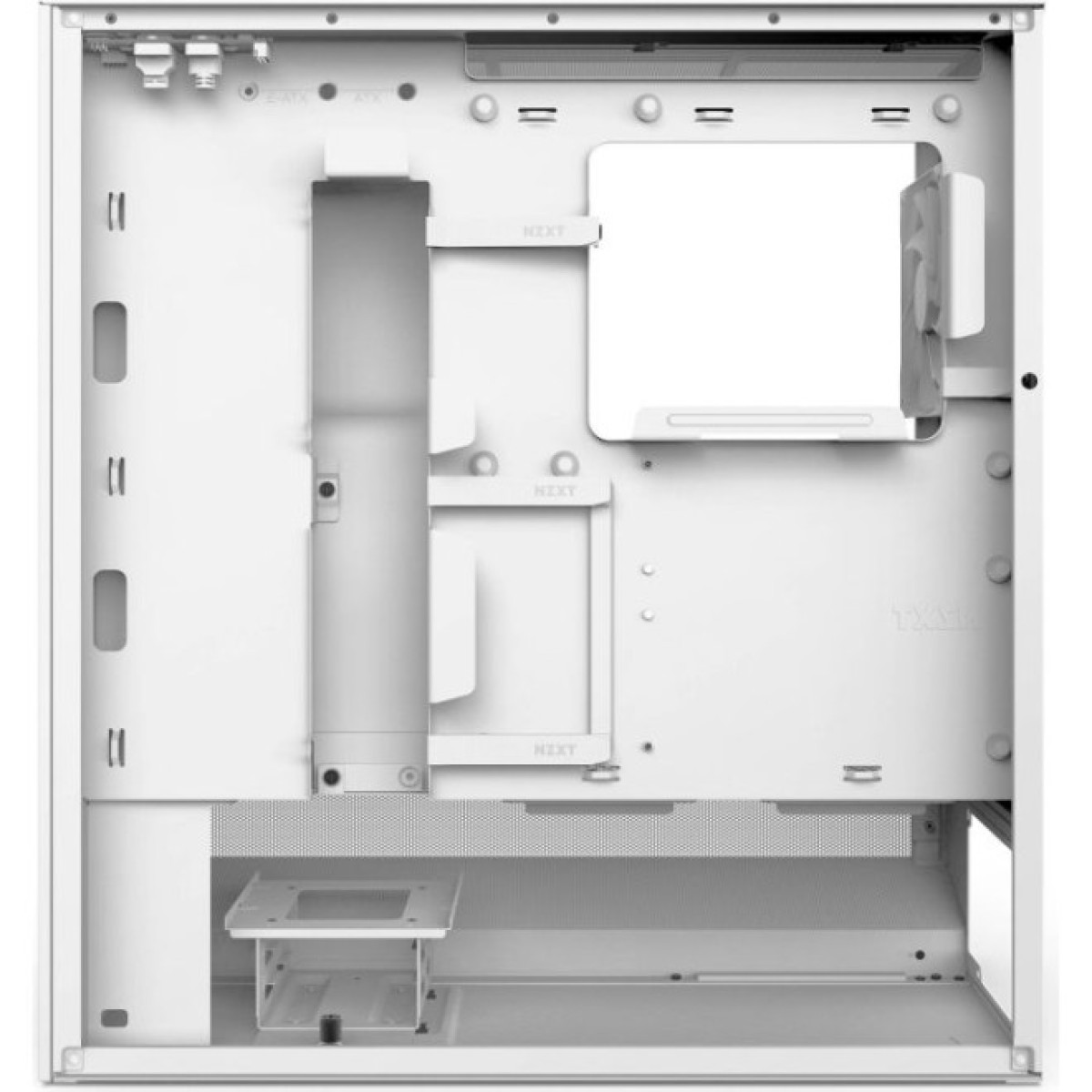 Корпус NZXT H5 Flow RGB Compact All White (CC-H52FW-R1) 98_98.jpg - фото 9
