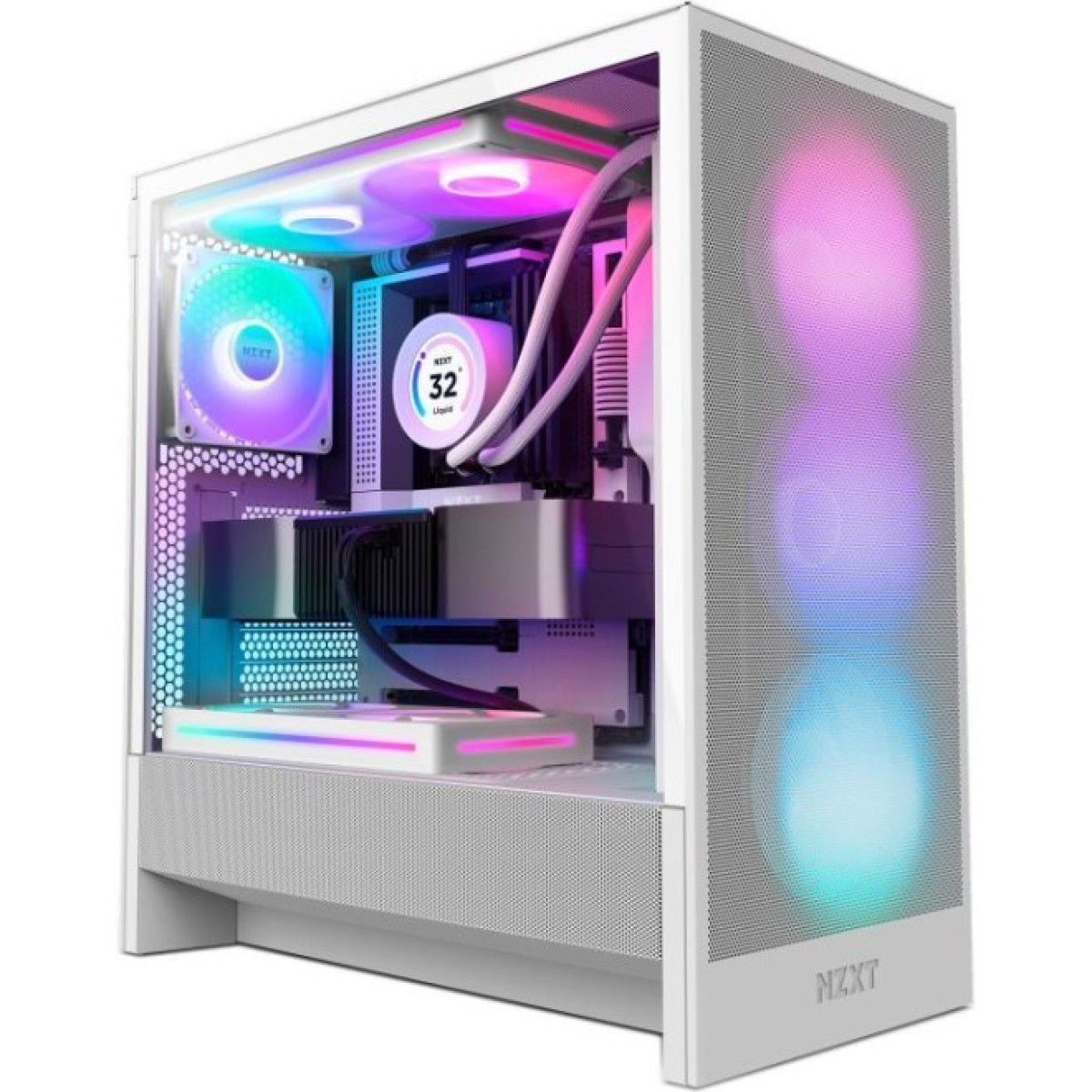 Корпус NZXT H5 Flow RGB Compact All White (CC-H52FW-R1) 256_256.jpg