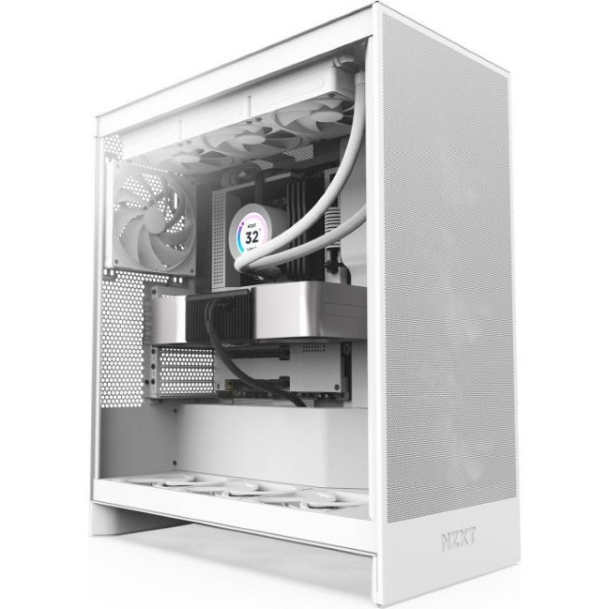Корпус NZXT H7 Flow All White (CM-H72FW-01) 98_98.jpg - фото 10