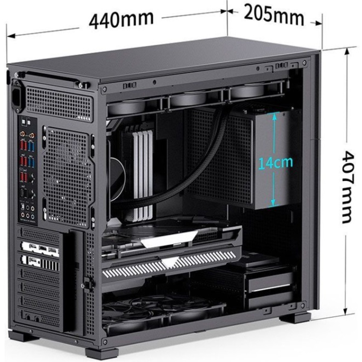 Корпус JONSBO D41 STD Black 98_98.jpg - фото 11