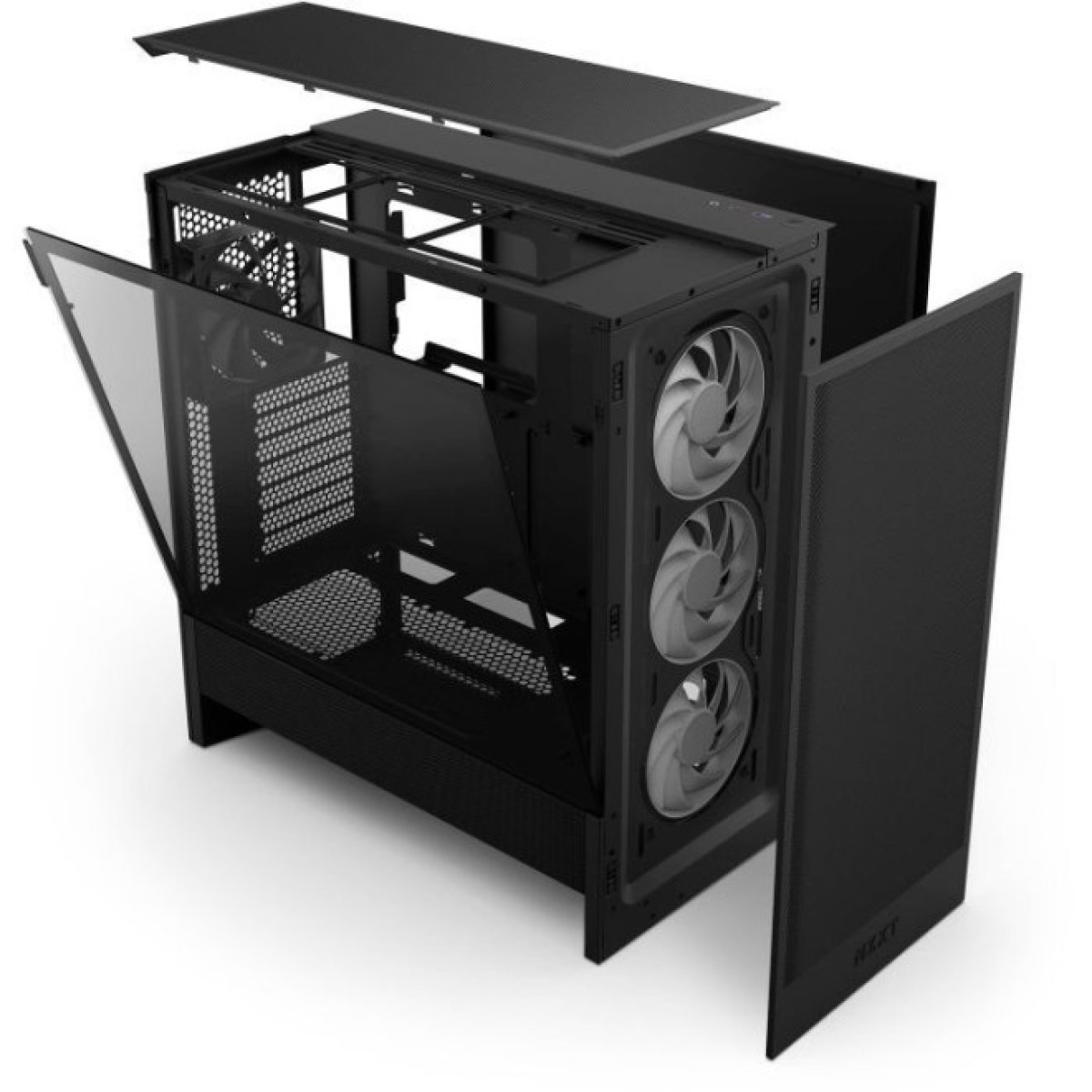Корпус NZXT H5 Flow RGB Compact (CC-H52FB-R1) 98_98.jpg - фото 11