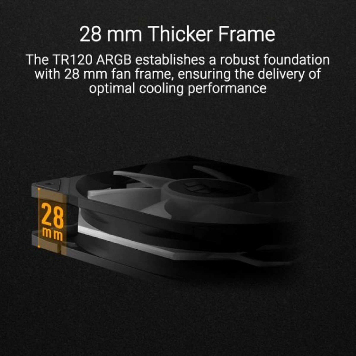 Кулер до корпусу ASUS TUF GAMING TR120 FAN ARGB BLACK (90DA0090-B09000) 98_98.jpg - фото 3