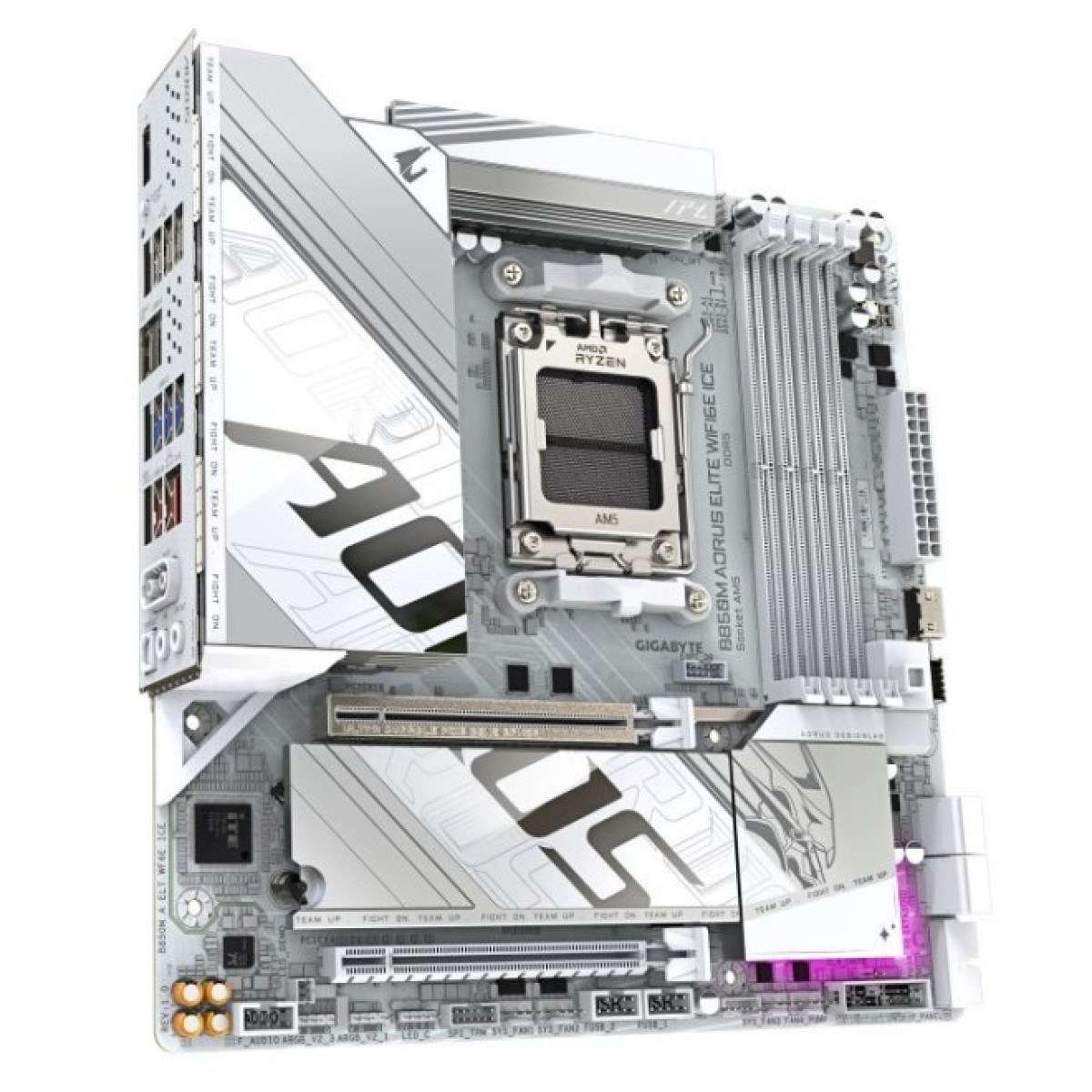 Материнская плата GIGABYTE B850M A ELT WF6E ICE (B850M AORUS ELITE WIFI6E ICE) 98_98.jpg - фото 2