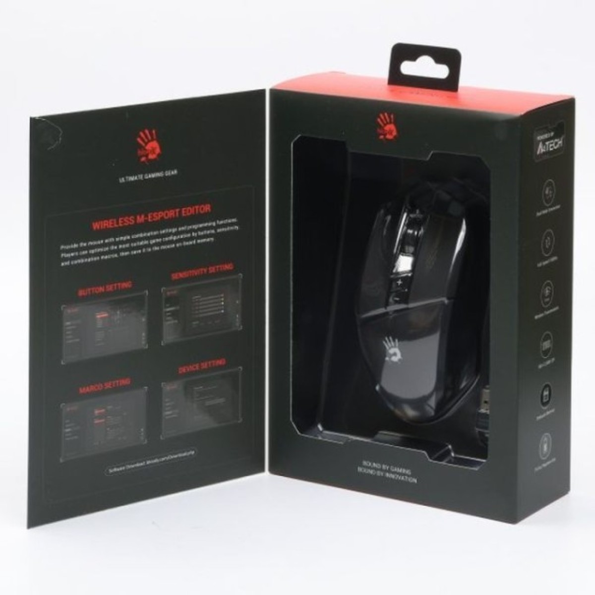 Мышка A4Tech Bloody R36 Ultra Wireless Stone Black (4711421000178) 98_98.jpg - фото 3