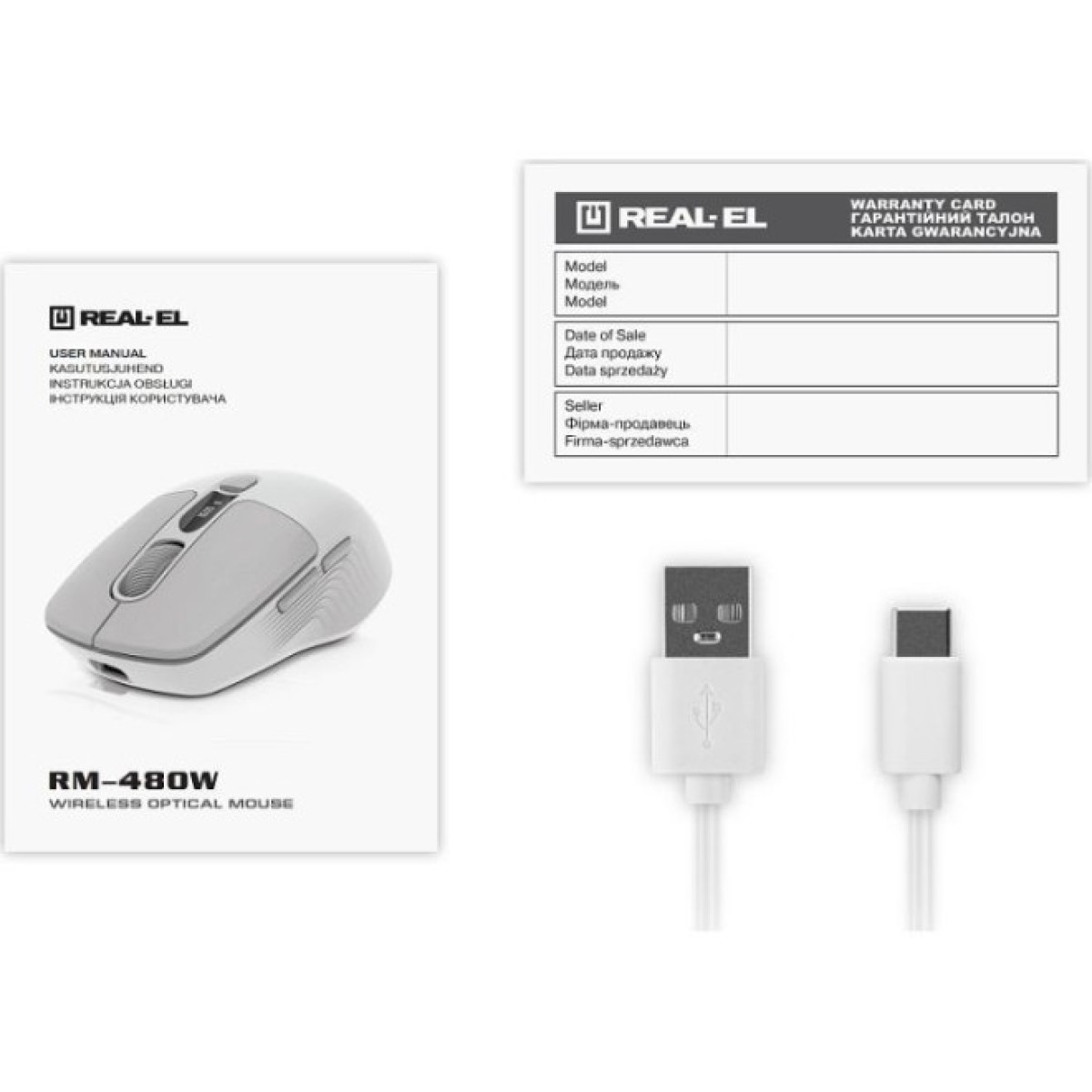 Мышка REAL-EL RM-480W Wireless/Bluetooth White (EL123200050) 98_98.jpg - фото 3