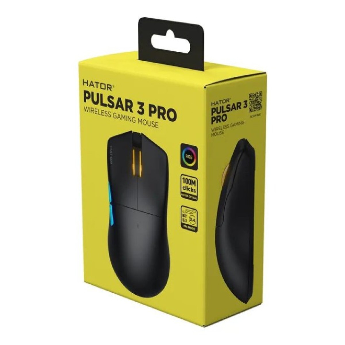 Мишка Hator Pulsar 3 Pro Wireless Black (HTM640) 98_98.jpg - фото 4