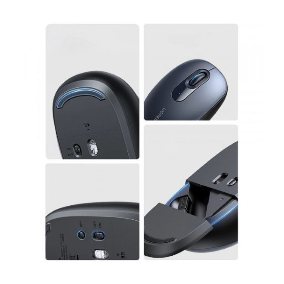Мышка Ugreen MU105 Wireless Blue (90550) 98_98.jpg - фото 9