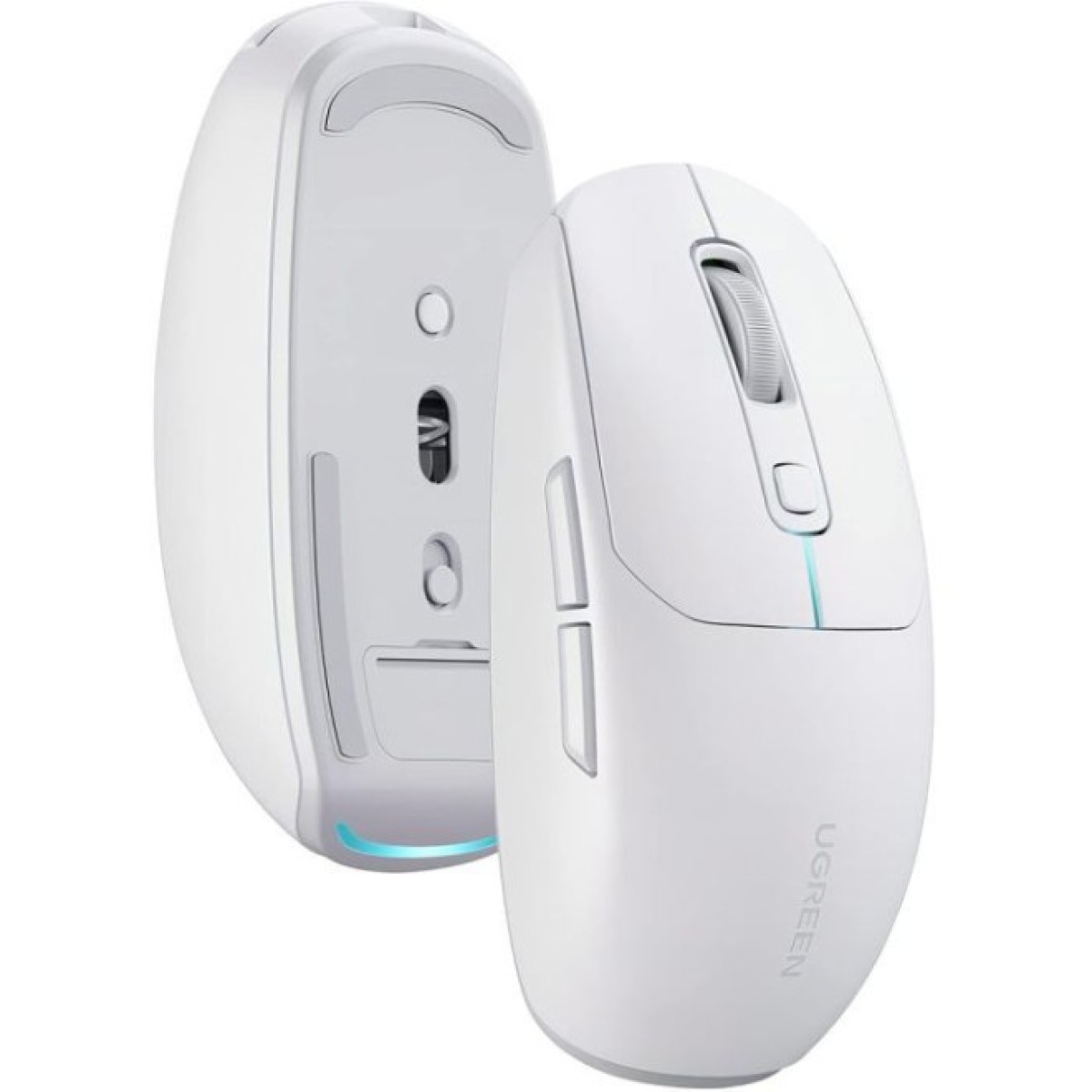 Мышка Ugreen MU103 Wireless/Bluetooth White (15629) 98_98.jpg - фото 2