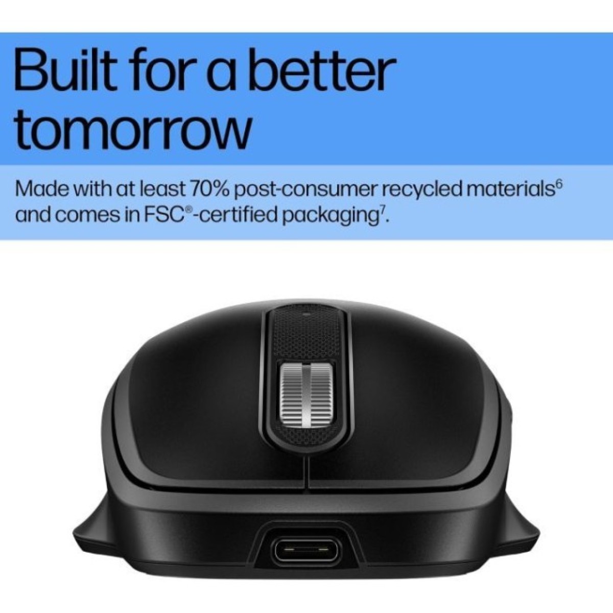 Мышка HP 510 Ultra-Fast Rechargeable Wireless Black (9C2F6AA) 98_98.jpg - фото 4