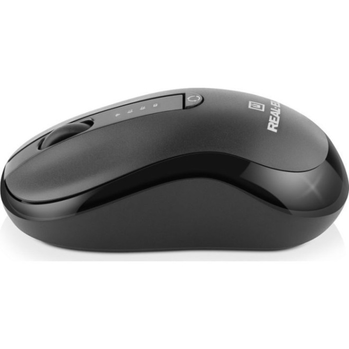 Мышка REAL-EL RM-450W Wireless/Bluetooth Black/Gray (EL123200046) 98_98.jpg - фото 2