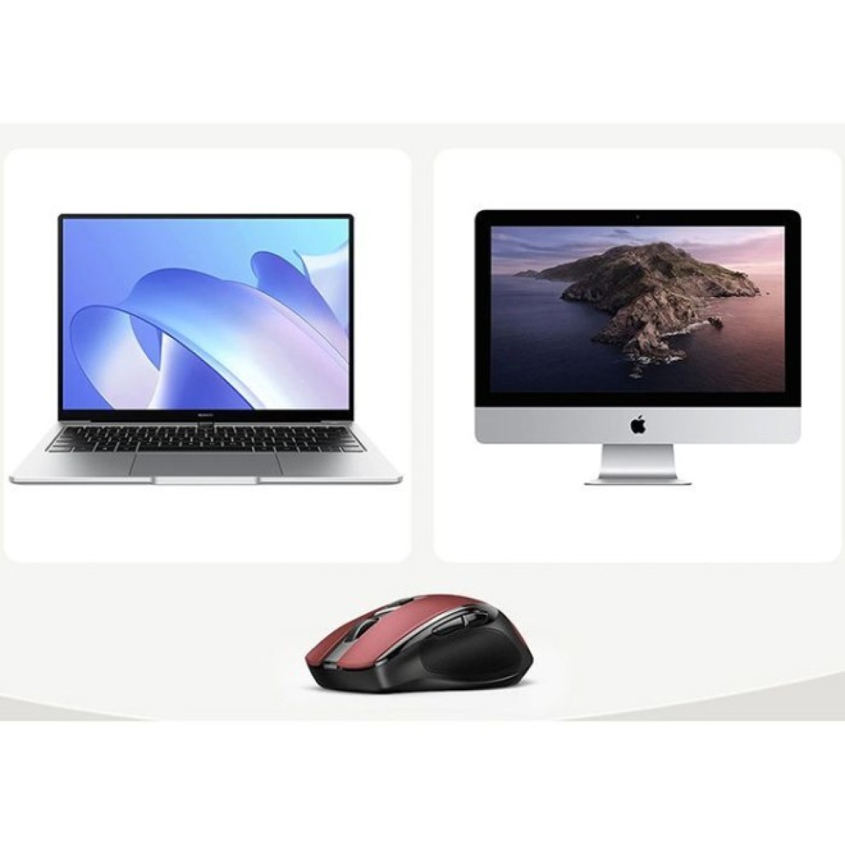 Мышка Ugreen MU006 Ergonomic Wireless Red/Black (25752) 98_98.jpg - фото 3