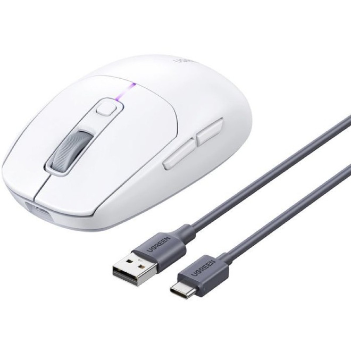 Мышка Ugreen MU103 Wireless/Bluetooth White (15629) 98_98.jpg - фото 3