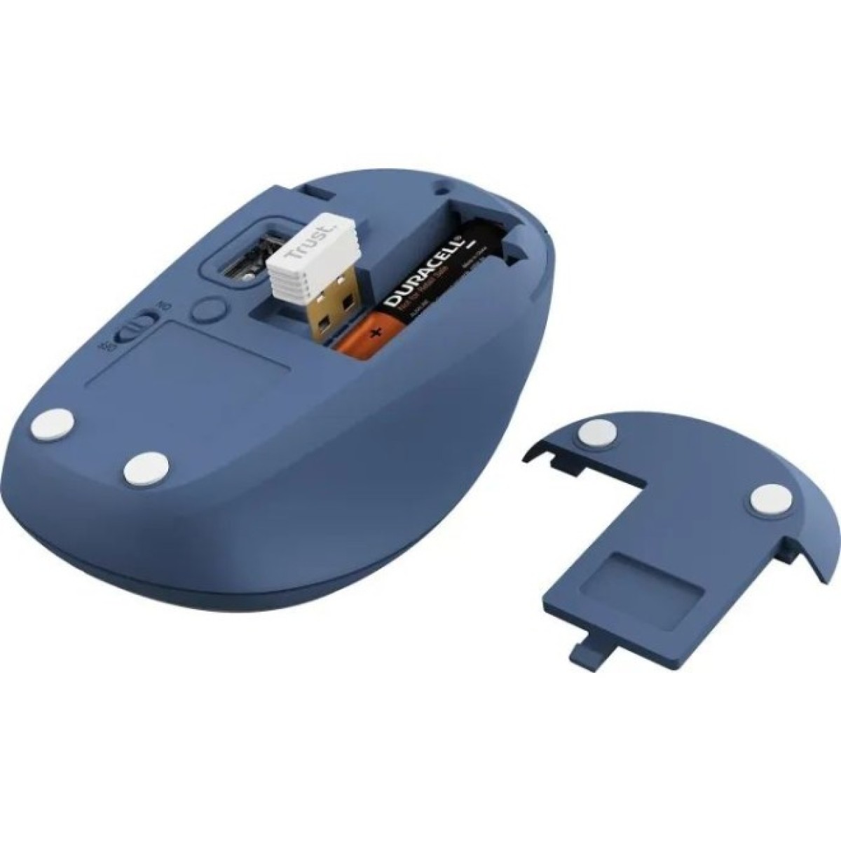 Мышка Trust Yvi+ Multi-Device Wireless/Bluetooth Blue (25455) 98_98.jpg - фото 3