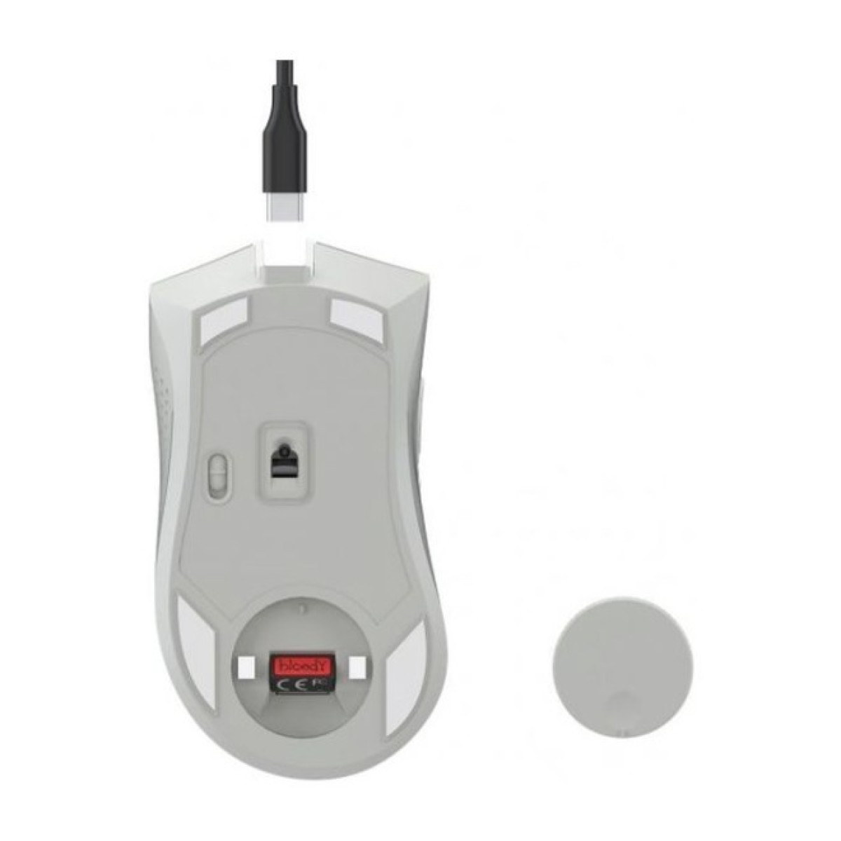 Мышка A4Tech Bloody R90 Plus Wireless Greyish White (4711421001731) 98_98.jpg - фото 7
