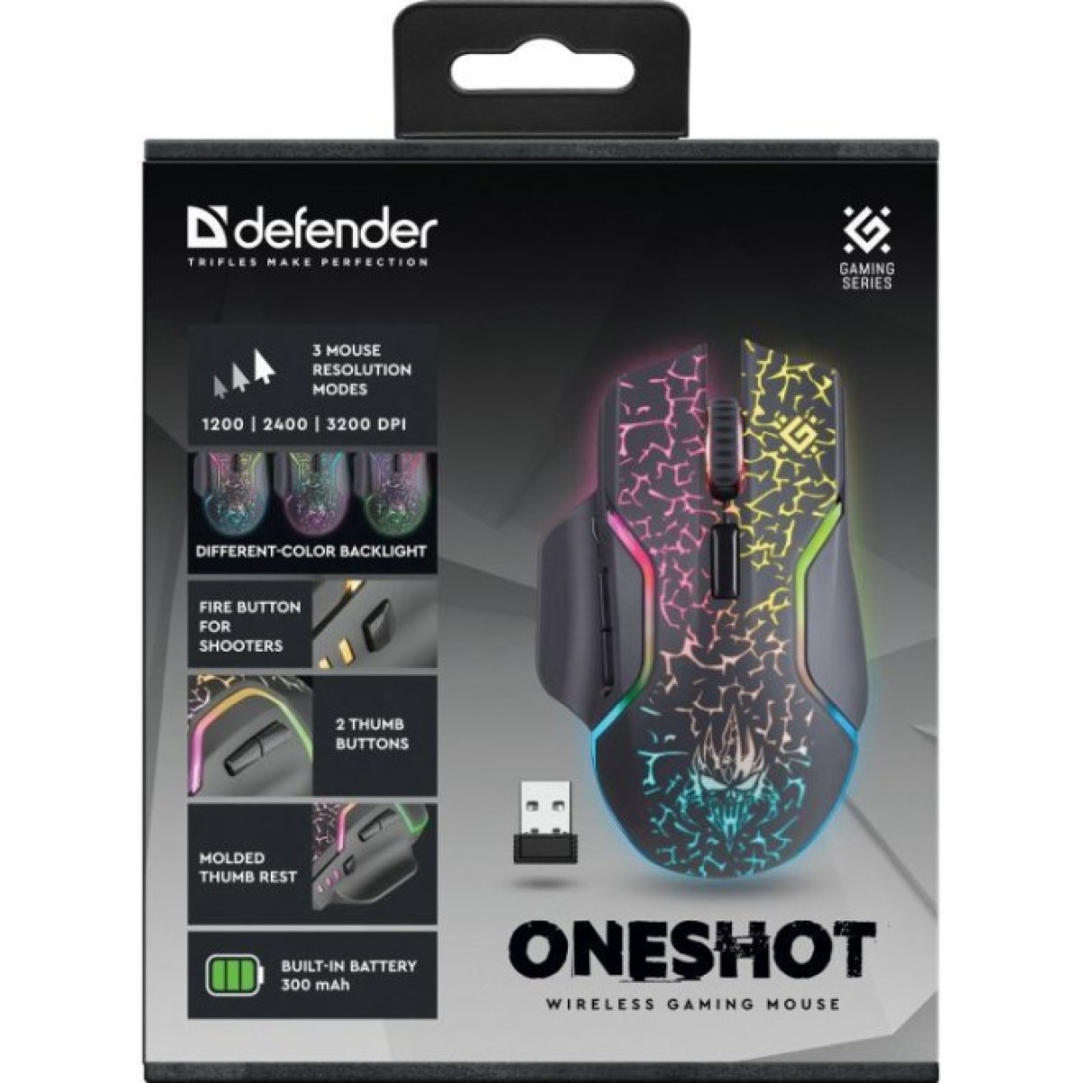 Мышка Defender Oneshot GM-067 Wireless Black (52067) 98_98.jpg - фото 9
