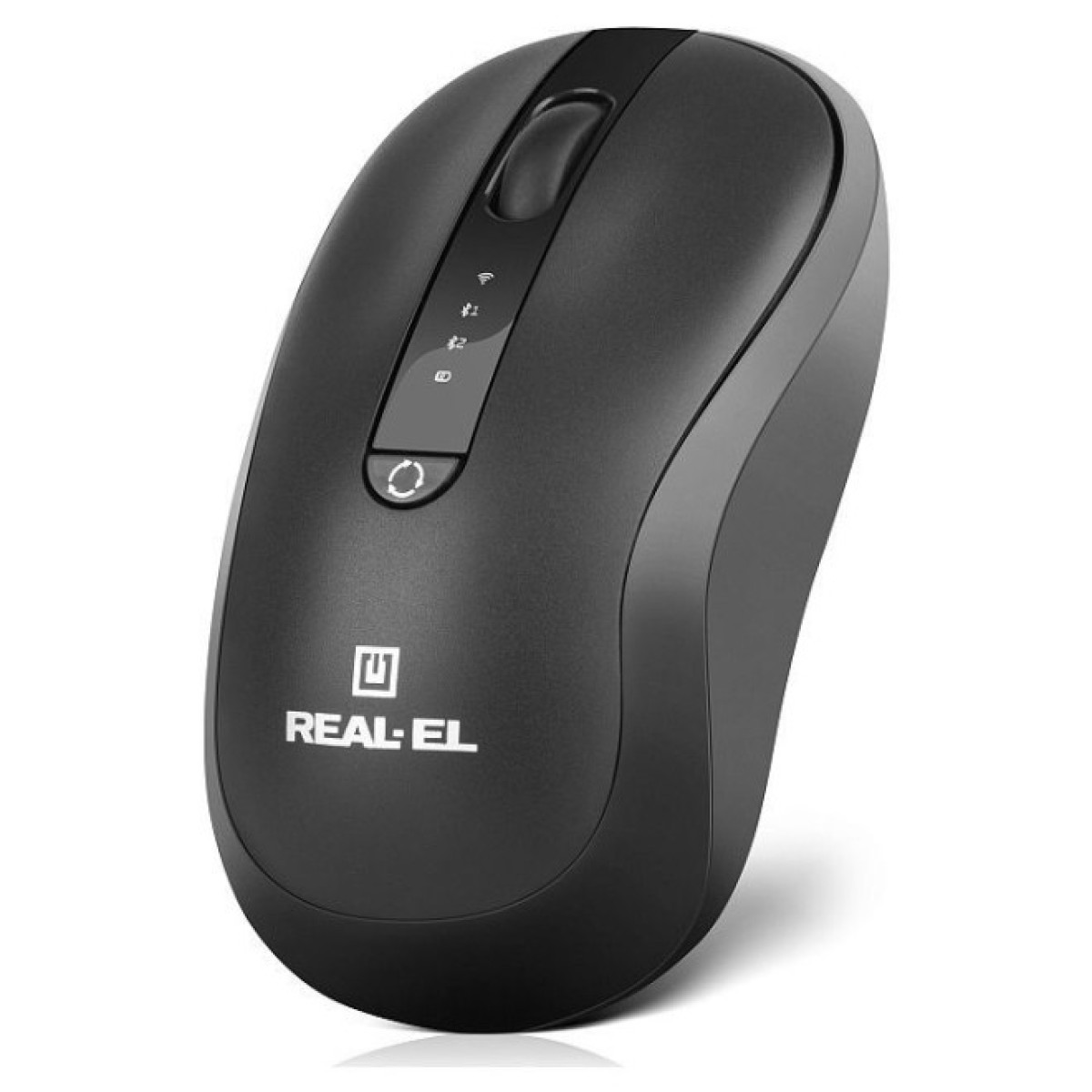 Мышка REAL-EL RM-450W Wireless/Bluetooth Black/Gray (EL123200046) 98_98.jpg - фото 4
