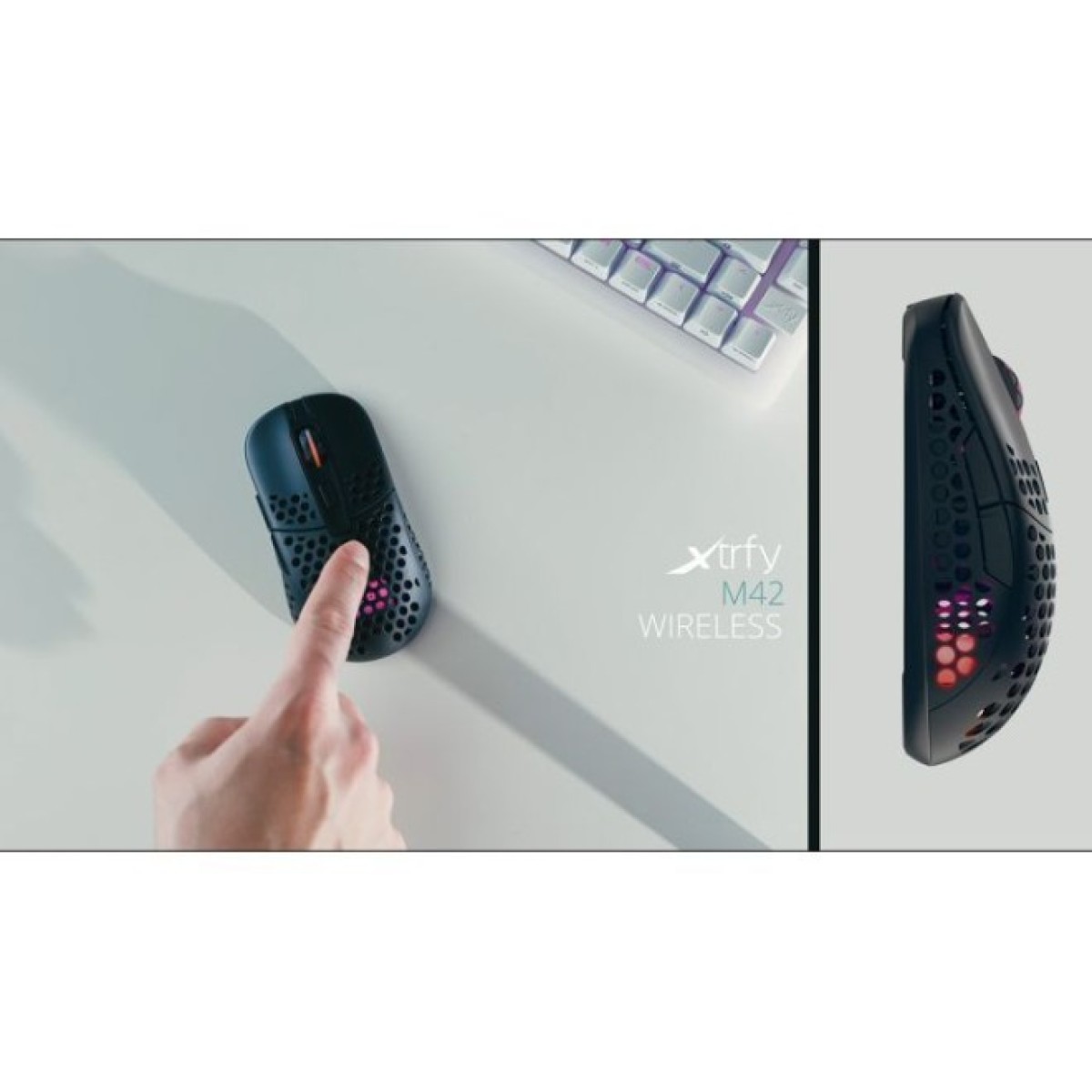 Мышка Xtrfy M42 RGB Wireless Black (M42W-RGB-BLACK) 98_98.jpg - фото 5