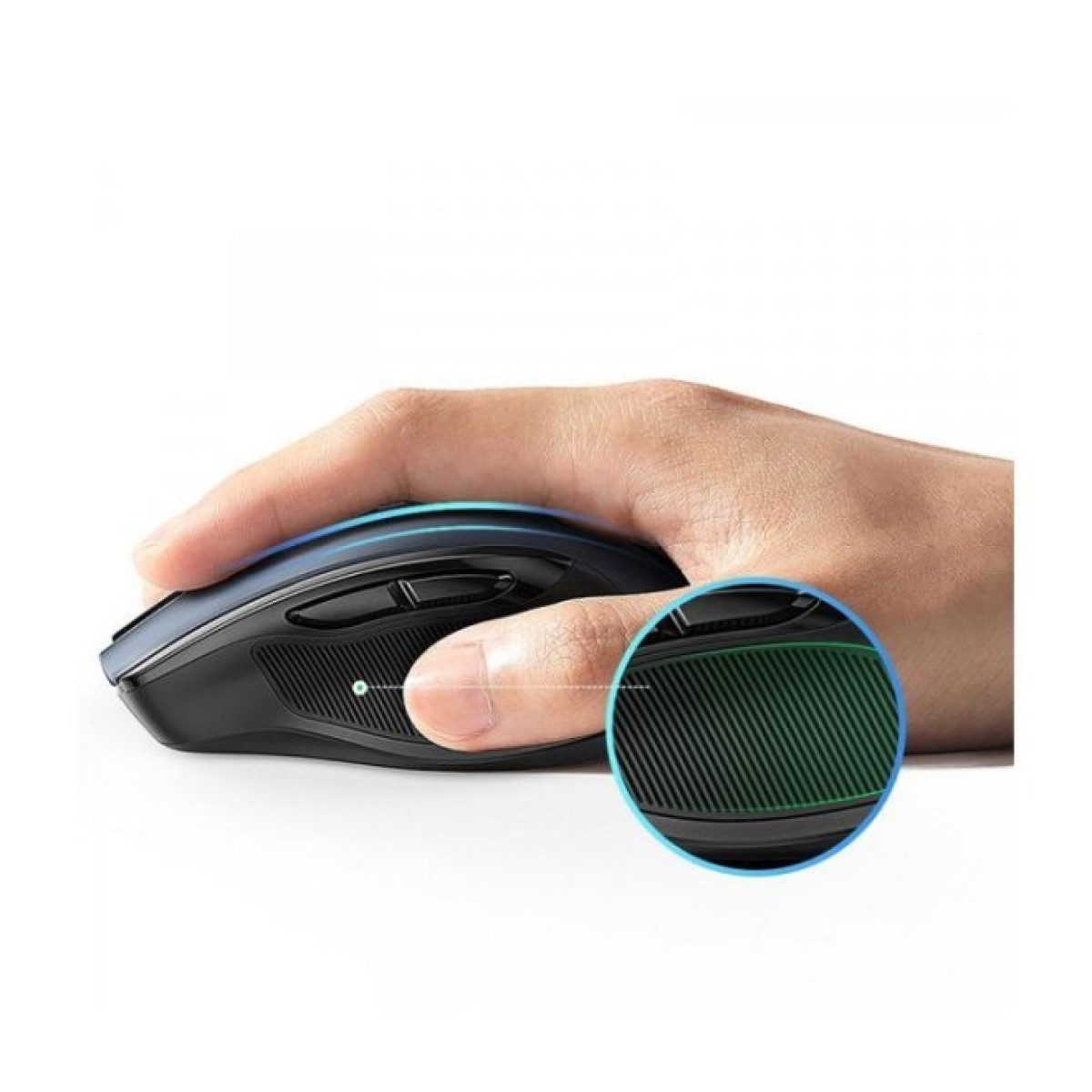 Мышка Ugreen MU006 Ergonomic Wireless Gray/Black (15063) 98_98.jpg - фото 4