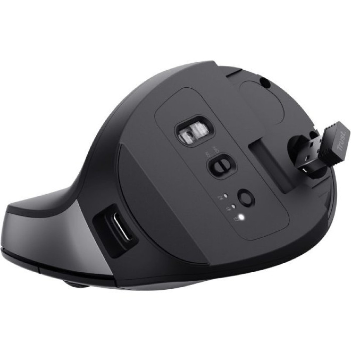 Мышка Trust Bayo + Ergonomic Wireless/Bluetooth Black (25146) 98_98.jpg - фото 7