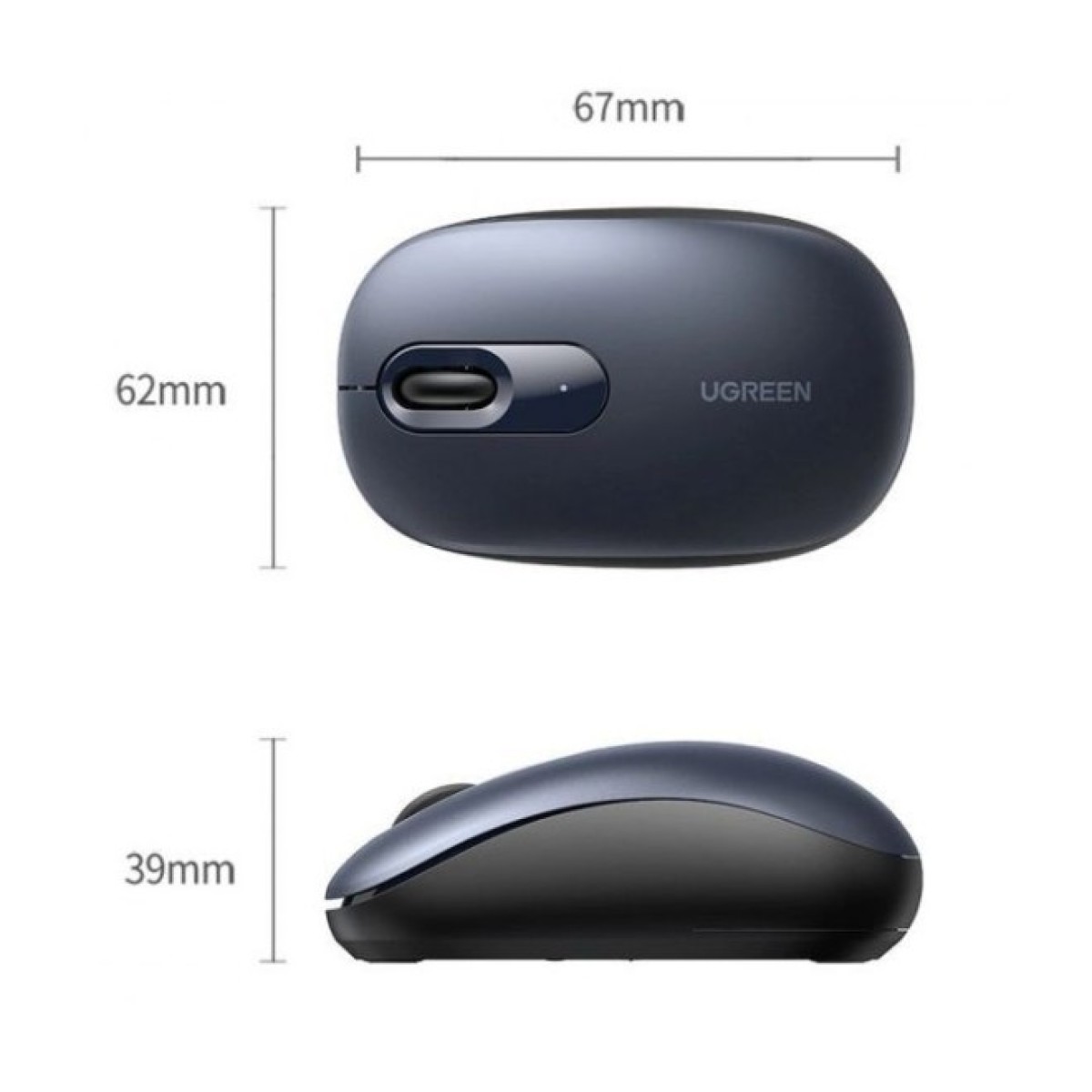 Мышка Ugreen MU105 Wireless Blue (90550) 98_98.jpg - фото 12